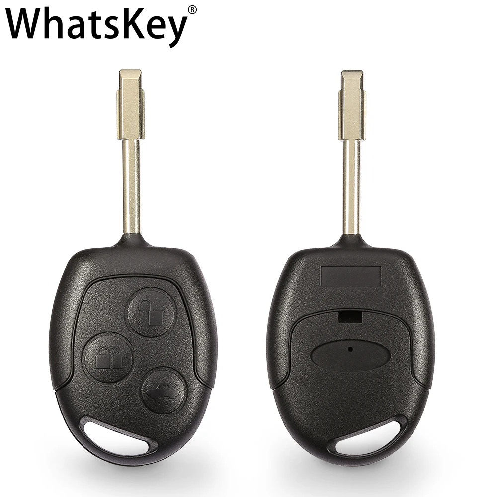 

3 Button Remote Car Key Shell Case For Ford Festiva C-MAX Galaxy Fiesta Fusion Transit KA Mondeo Focus With FO21 HU101 Blade