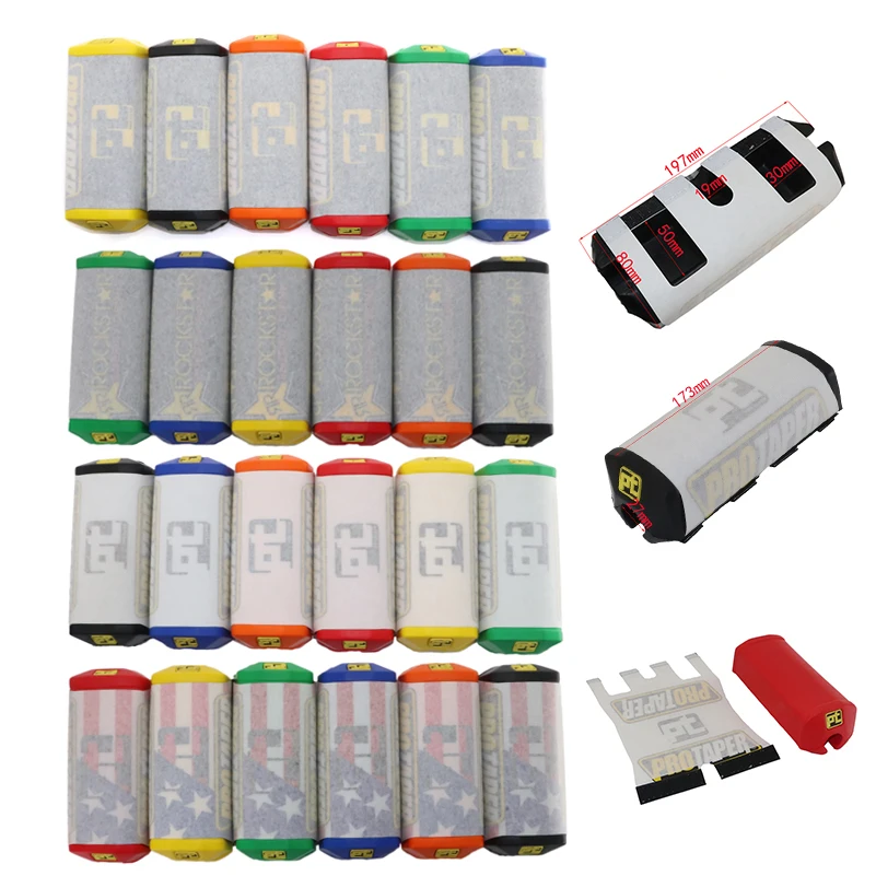 

Квадратная накладка на руль Pro Cone 2,0, накладка на толстый руль, протектор на грудь, крестовая накладка, подходит для руля 1-1/8, мотоцикла, кросс...