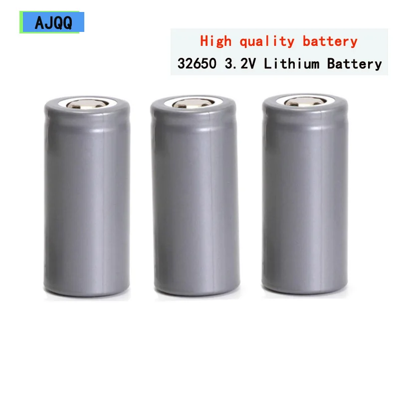 AJQQ 10 шт. аккумуляторная батарея 32650 3 2 в 7000 мАч Lifepo4 LiFePO4 5C разрядка для фонарика