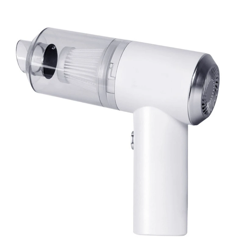 

USB Rechargeable Cordless 6000Pa 120W Portable Handheld Powerful Wireless Car Vacuum Cleaner for SUV Truck Home Office Pet N1HD