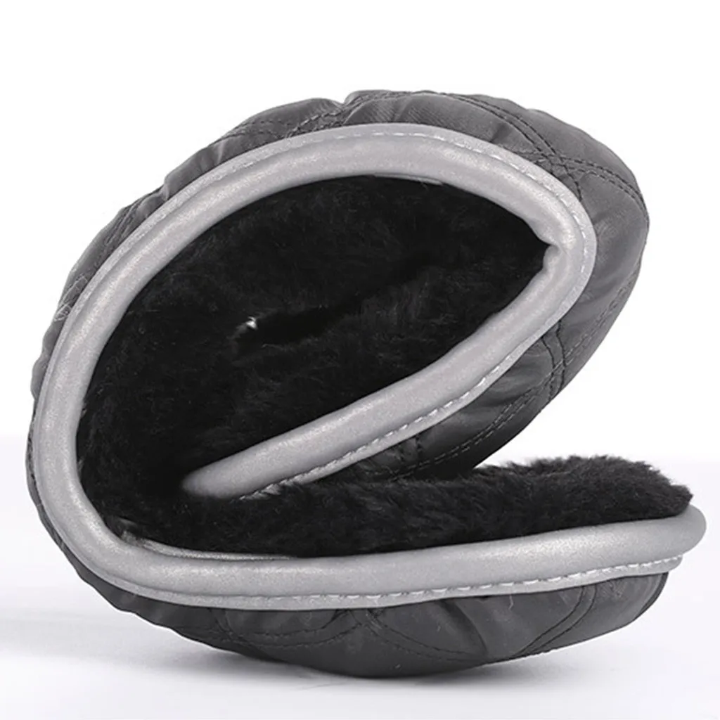 2019 Горячая Мода унисекс твердые зимние наушники Мягкие плотные Плюшевые ушные