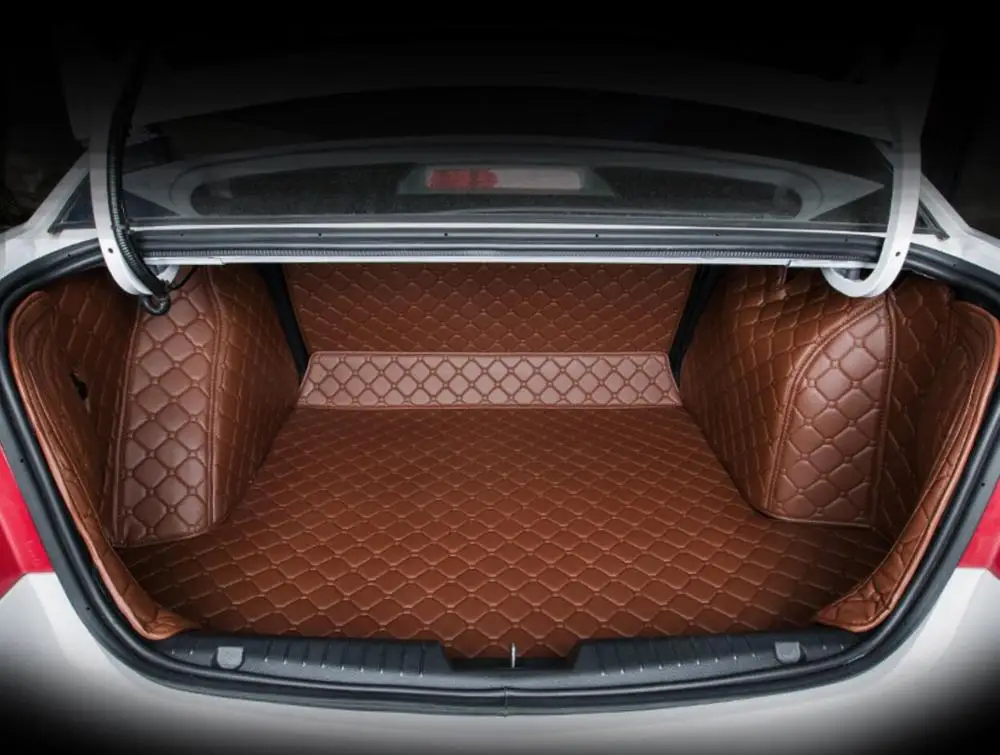 Волоконно кожаный коврик для багажника автомобиля на заказ kia k5 optima 2016 2017 2018 2019 3D
