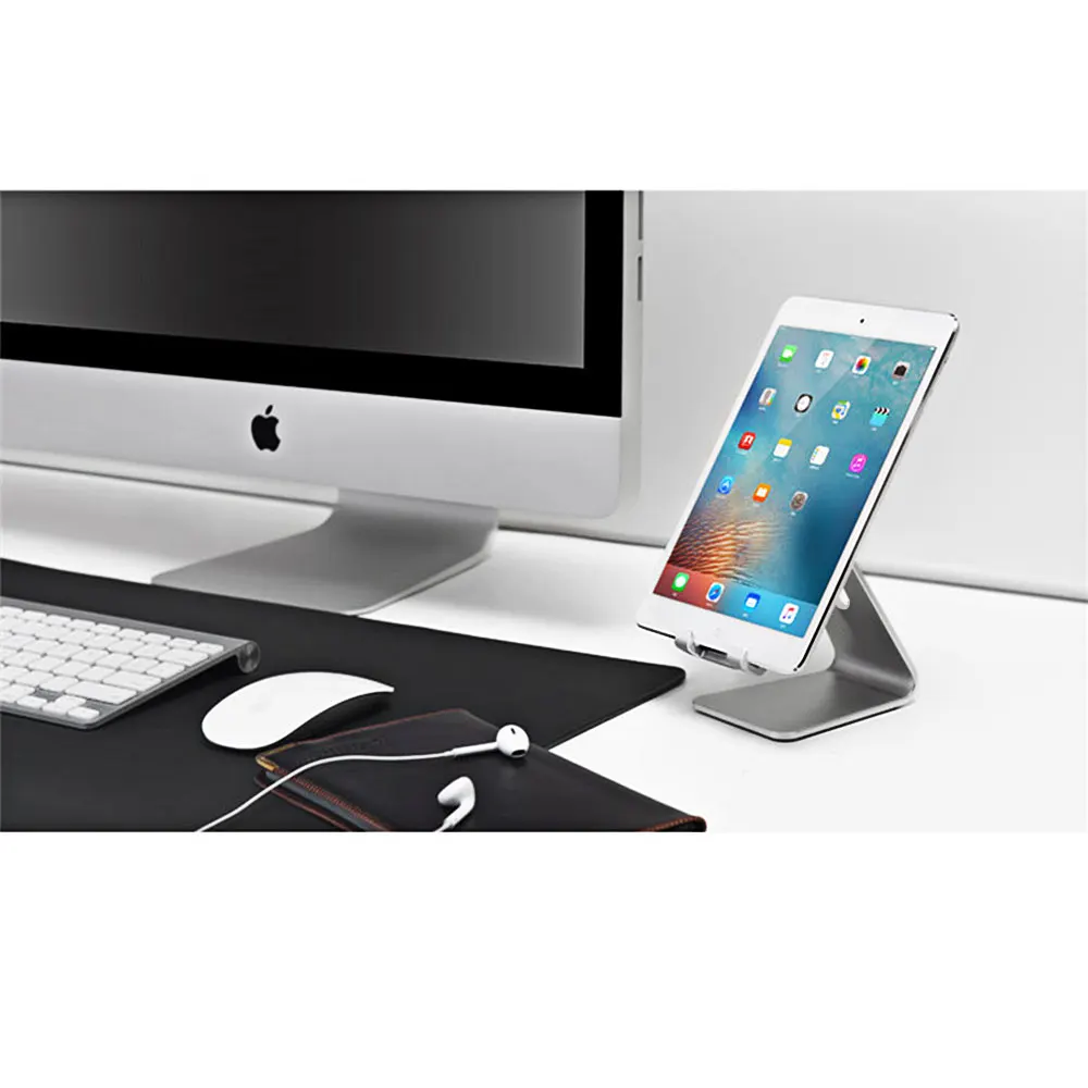 Подставка для планшета, Портативный прочный алюминиевый держатель для iPad 3,5-10 дюймов планшета и смартфонов электронные книги ленивый стенд