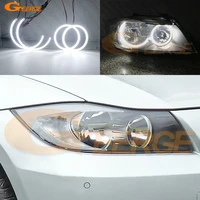 for bmw 3 series e90 e91 pre lci 2005 2006 2007 2008 ultra bright smd led angel eyes halo rings kit day light car styling