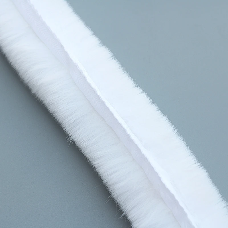 Лента из искусственного кроличьего меха 1 м лента сделай сам для шитья одежды