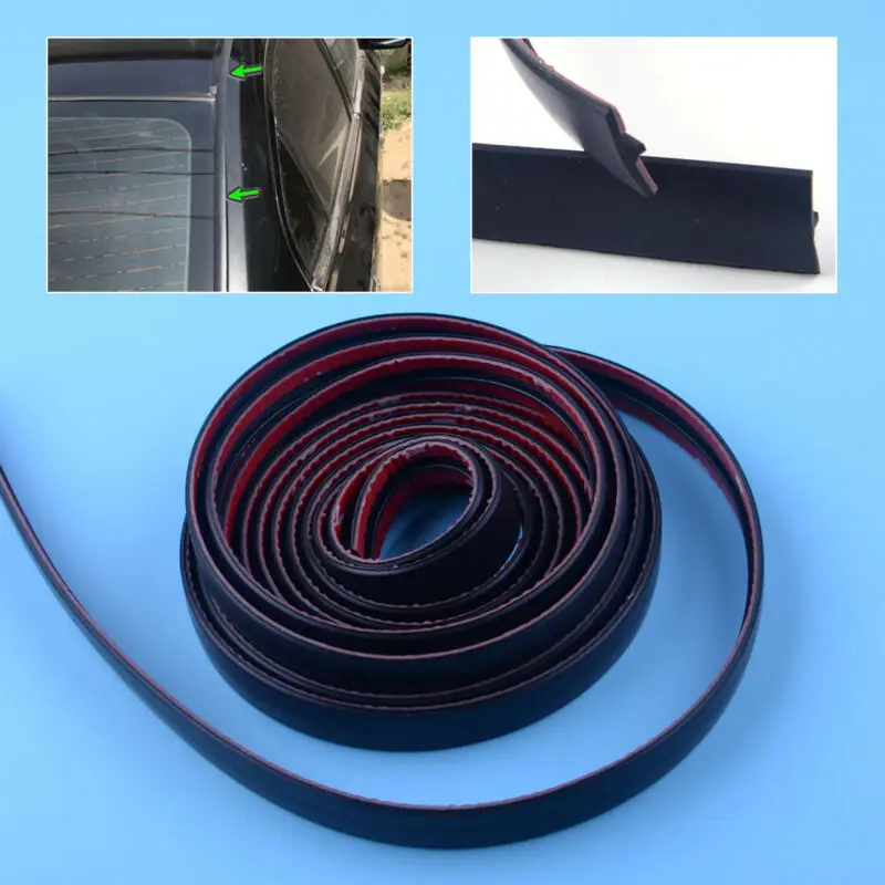 

EPDM Rubber Seal Strip Front Soundproof Sunroof Universal 3Meter*1.5cm