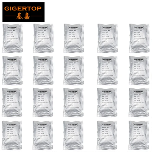 Gigertop Свадебный бесдымный Блестящий фонтан фейерверк порошок серебряный цвет сумка 200 г струя 4-5 м Пульт дистанционного управления китайский поставщик - Цвет: 20