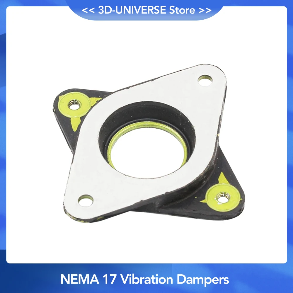 

1Pc NEMA 17 Metal & Rubber Stepper Motor Vibration Dampers Imported Genuine 42 Stepper Motor Shock Absorber