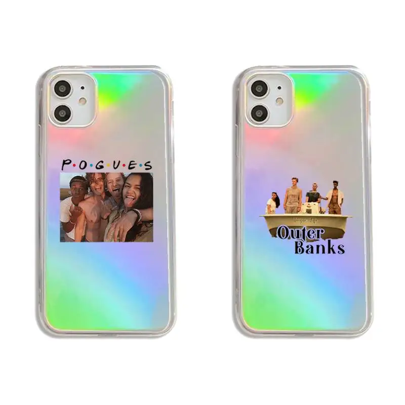 

Rudy Pankow Outer Banks Phone Case Transparent for iPhone 7 8 11 12 se 2020 mini pro X XS XR MAX Plus