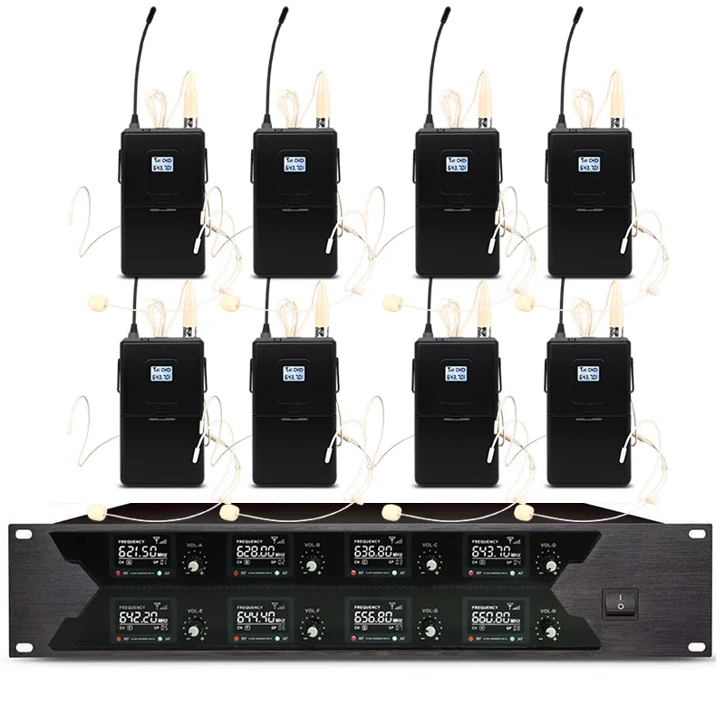 Профессиональный беспроводной микрофон гарнитура для школьных выступлений