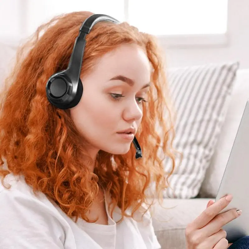 Logitech H390 USB проводные наушники стерео музыка Игровые с микрофоном | Электроника