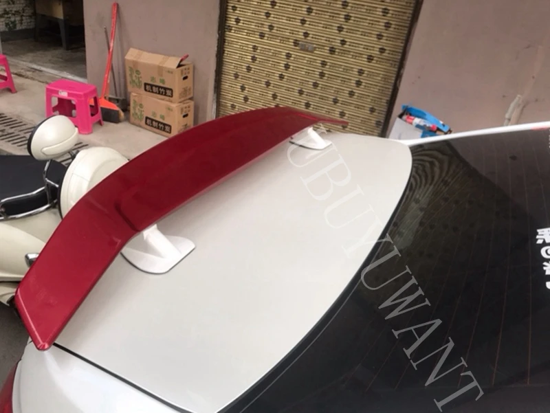 Спойлер для Lincoln MKZ /15/16/17/18/, АБС-пластик, автомобильный спойлер заднего крыла, спойлер для багажника, спортивный универсальный спойлер Для Седана с подсветкой