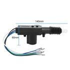 Универсальный контроллер дверного замка автомобиля 12 В с деталями автомобильный тяжелый силовой привод дверного замка с 2 проводами