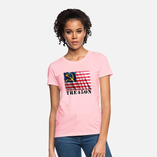 Женская футболка с забавным изображением Путина Трампа|Футболки| |