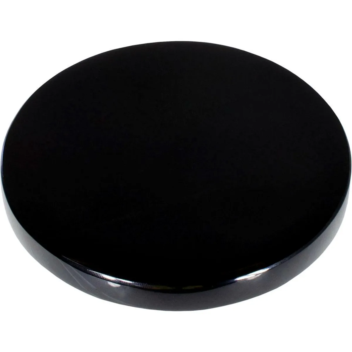 Оптовая продажа черное хрустальное зеркало с держателем натуральный обсидиан