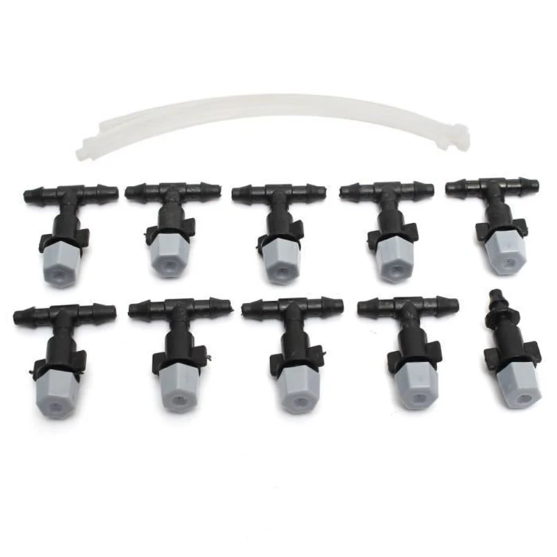 

Насадка для водяного тумана, шланг 10 м, система охлаждения, распылитель для сада, патио, теплицы, растений