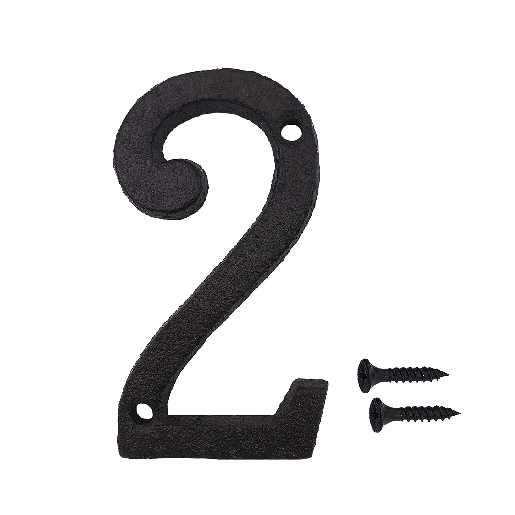 metal alphabet letter number a to z 0 to 9 custom sign for personalised house door plate outdoor street mailbox number free global shipping