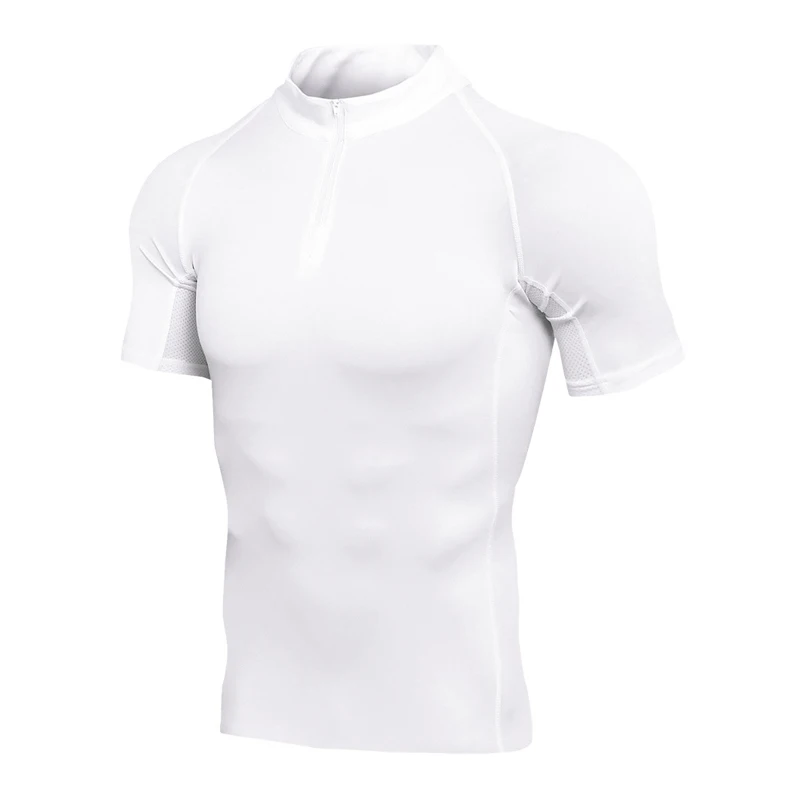 Новая быстросохнущая футболка для бега мужская спортивная бодибилдинга
