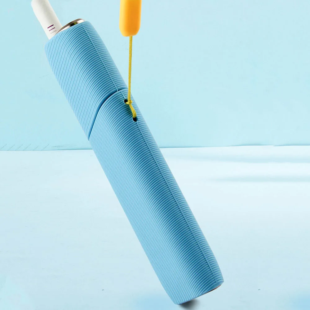 JINXINGCHENG 11 цветов жидкий силиконовый кошеек чехол для iqos multi 3,0 чехол спиральный узор чехол для iqos 3 мульти-Аксессуары