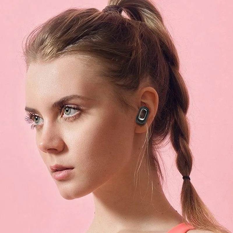 L1 Bluetooth Headset Tws Wireless Earphones 3D Stereo Sound Waterproof Earbuds Built-In Mic with Charging Box | Электроника