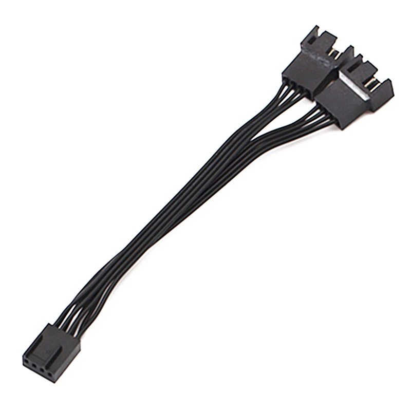 

Wholesalecomputer Cable Main Board Cooling Fan 3 4 Pin 1 to 2 Routes Support for Temperature Control Extension Line Copper Core