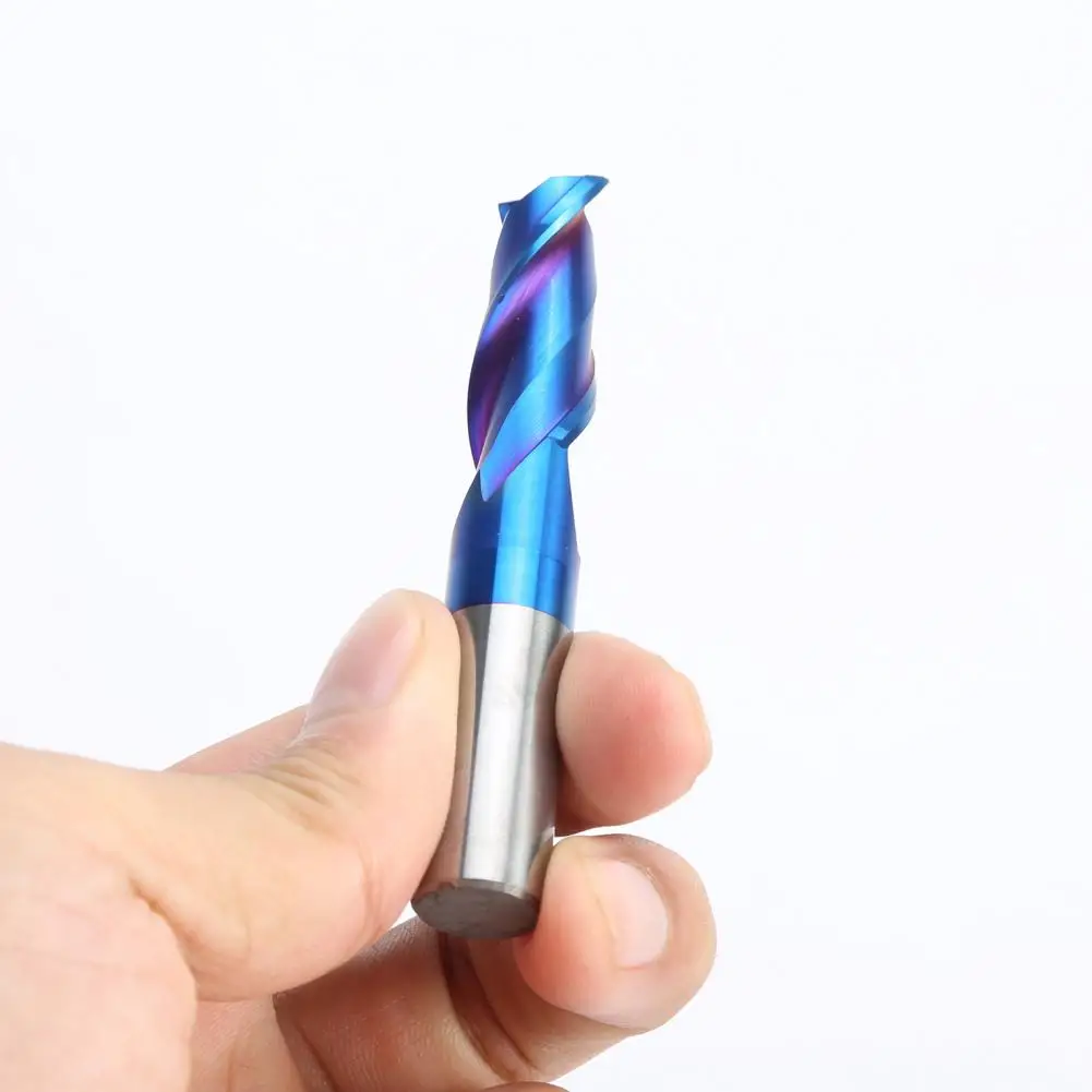 

Durable 8Pcs 2-12mm Milling Routers Double Edges Abrasion-resistant Tungsten Assorted CNC Milling Cutter Kit for Metal Processin