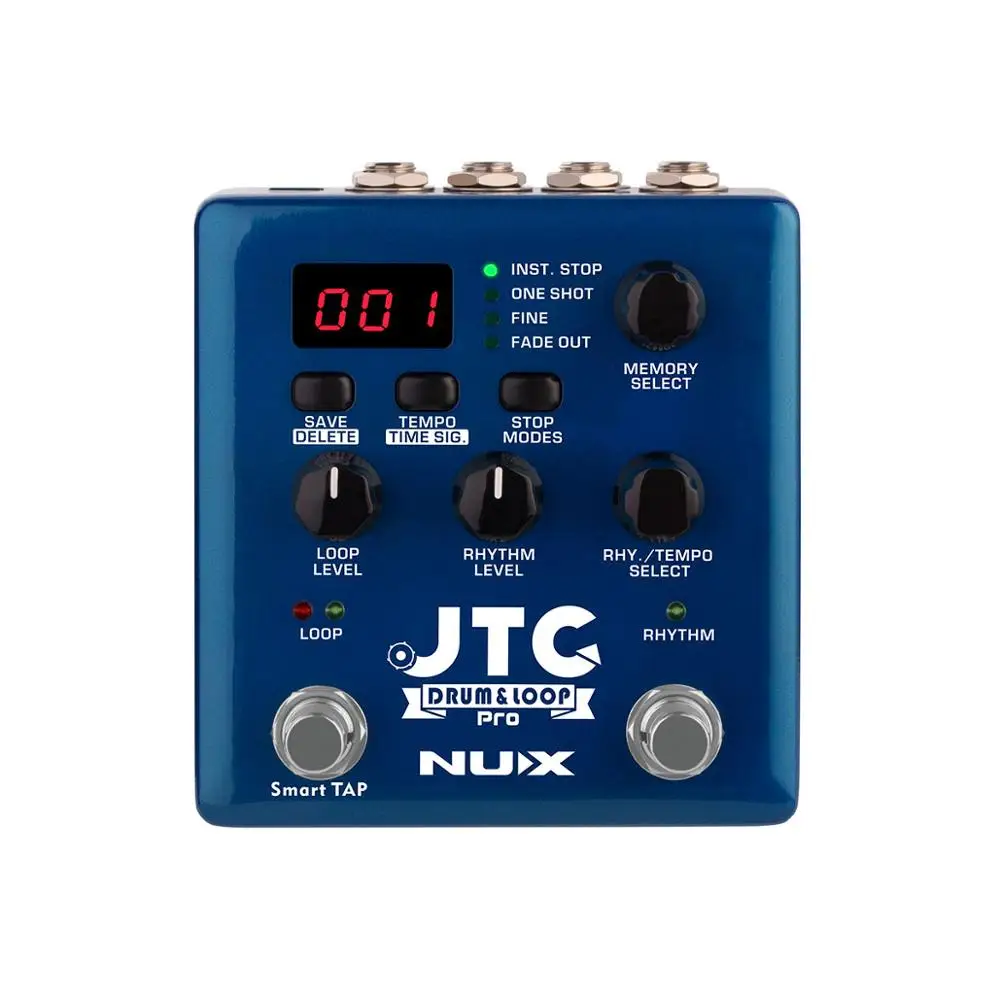 JTC Drum Loop PRO NUX электрогитара педаль мульти эффект процессор Amp симулятор задержки реверберации усилитель Kompressor Запчасти для акустической гитары аксессуары - Цвет: JTC Drum Loop PRO