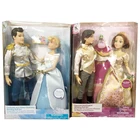 Очаровательный свадебный набор кукол 33 см Disney, Рапунцель и Юджин Золушка и принц, коллекция кукол для девочек, детские подарки в коробке