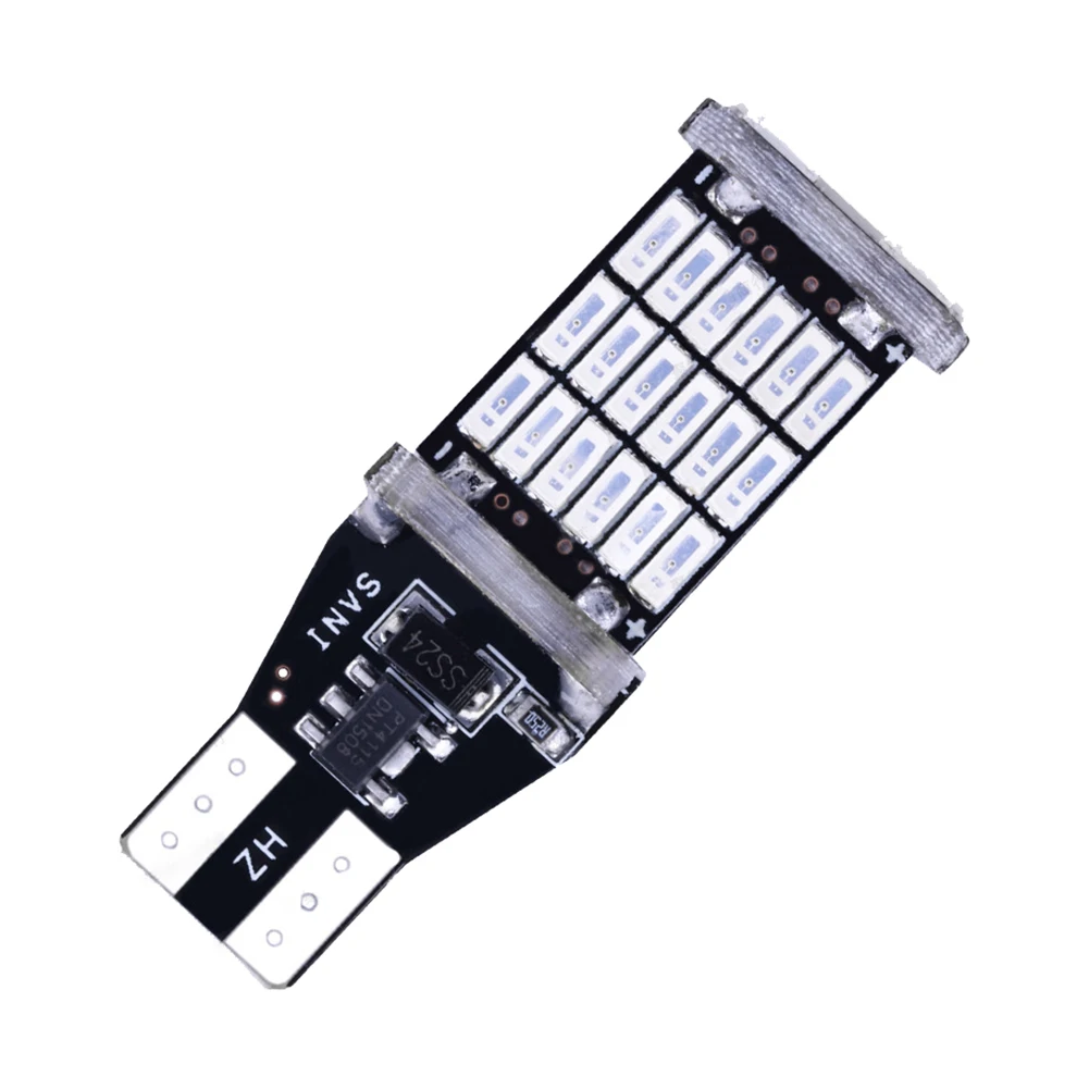 2 шт. T15 4014 45SMD P21W W16W CANBUS без неисправностей автомобиля задние светодиодные лампы