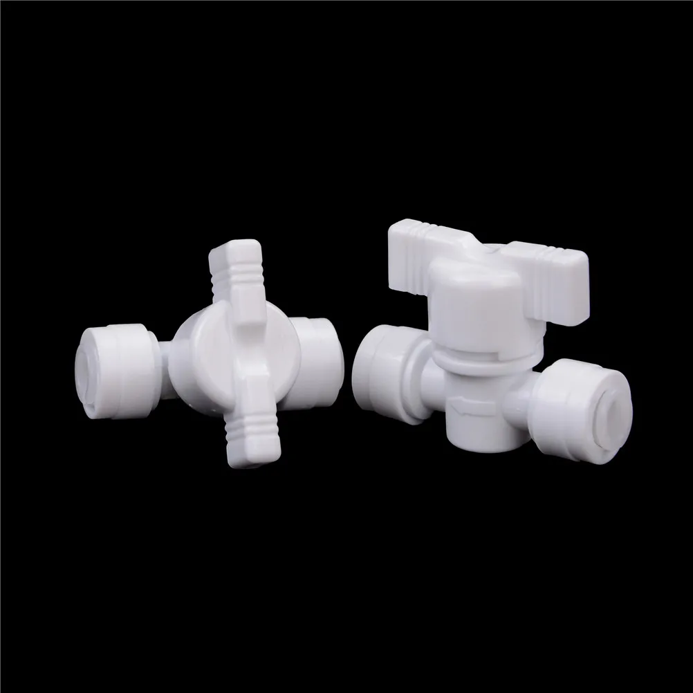 

2 шт./лот 1/4 "OD труба тройник Тип PE труба фитинг шланг Быстрый Соединитель Аквариум RO фильтр для воды система обратного осмоса пластик