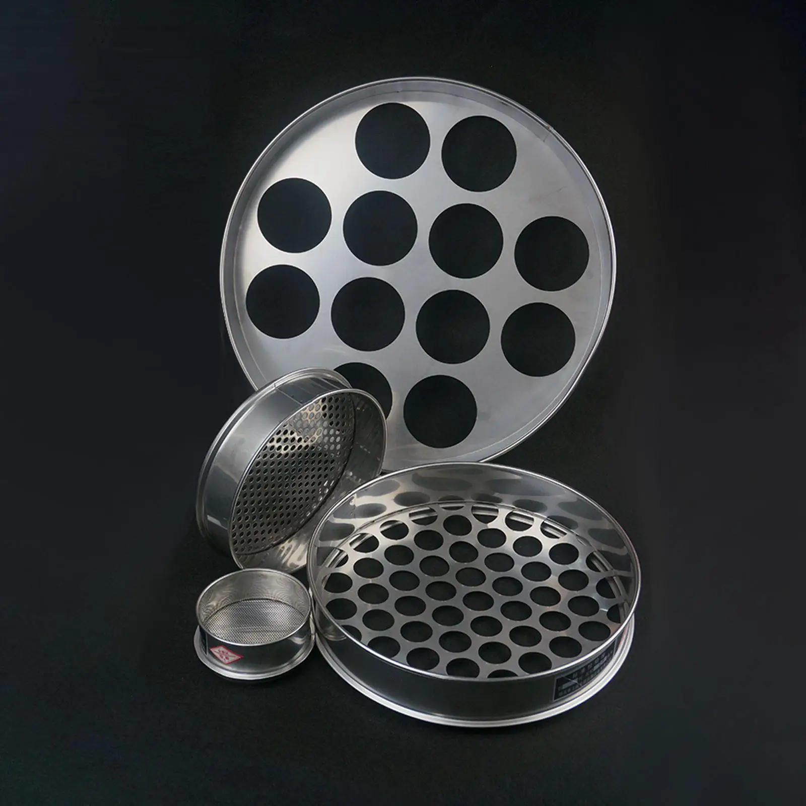 

Diameter 20cm Hole Dia 1mm To 80mm 304 Stainless Steel Round Mesh Lab Test Sieve For Coffee Been Blueberry Screws