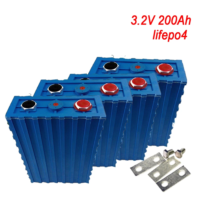 Литиевая батарея lifepo4 3 2 в 200 А · ч глубокие циклы для diy 12 В 48 хранение солнечной