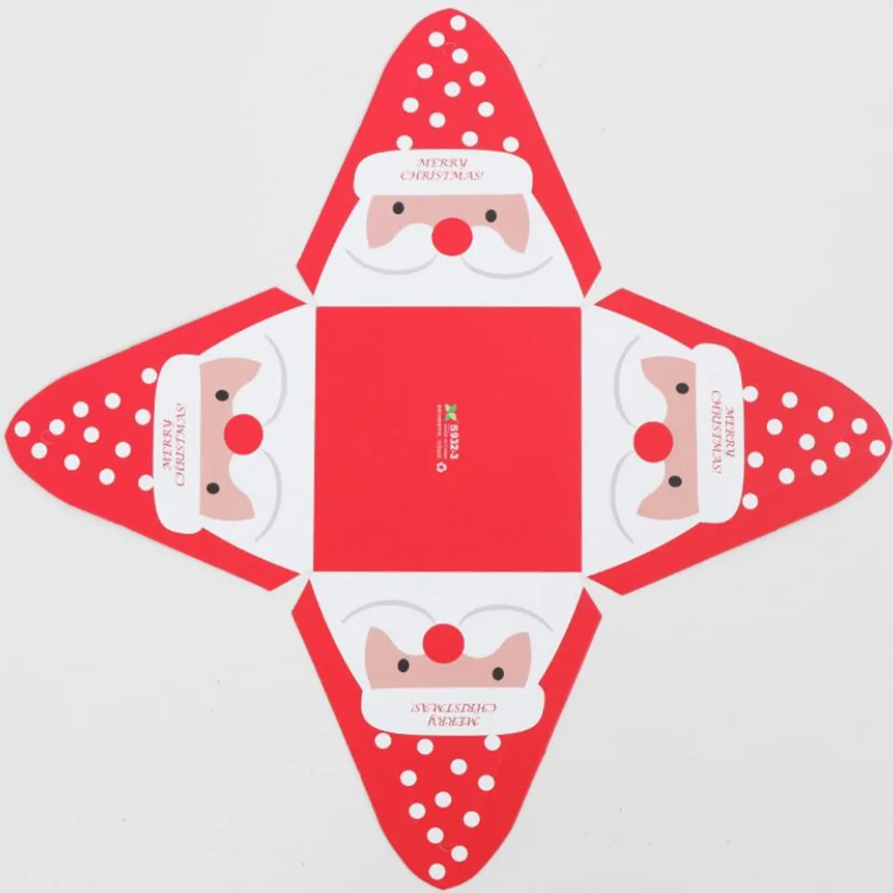 10 шт. рождественские подарочные коробки с героями мультфильмов 2020