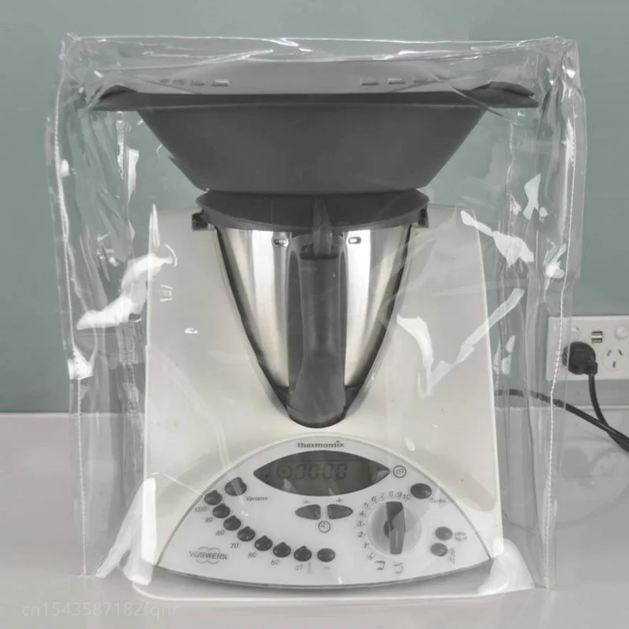

Прозрачный пылезащитный чехол с эффектом жирного дыма, трехмерный защитный чехол для TM5/TM6 Thermomix Machine Robot Kitchen