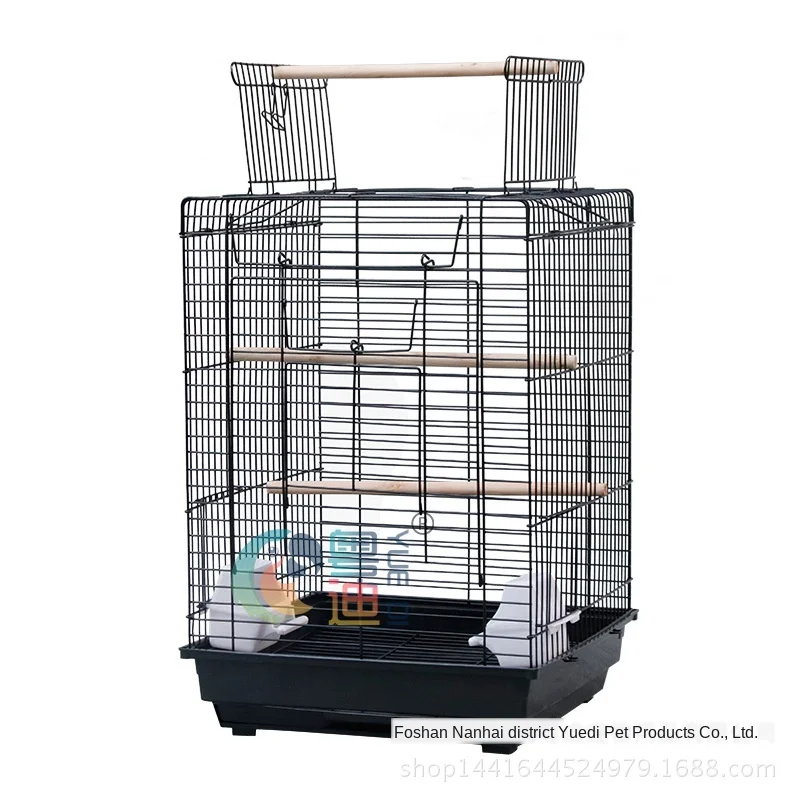 

Large Space portable pet cage open top pet display cage easy interaction Birdcage solid material wire Birdcage Birdcage ABS inje