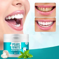 pearl bright teeth whitening powder remove coffee wine smoking stains and freshen breath no damage to enamel or gum 70g