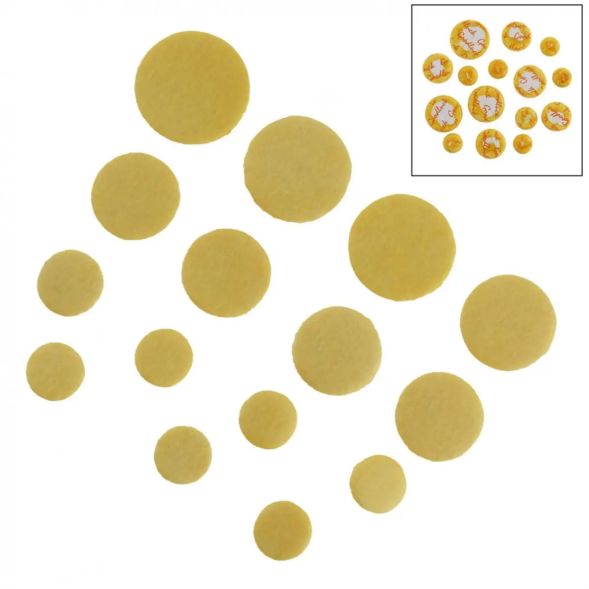 15 шт./лот коврики для гобоя коврик инструмента отверстия звука прокладка