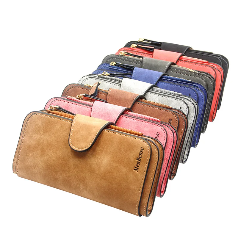 

New Fashion Women Wallets Coin Pocket Hasp Card Holder Cartera Mujer Money Bags Long Clutch Phone Wallet Women Purse Carteras