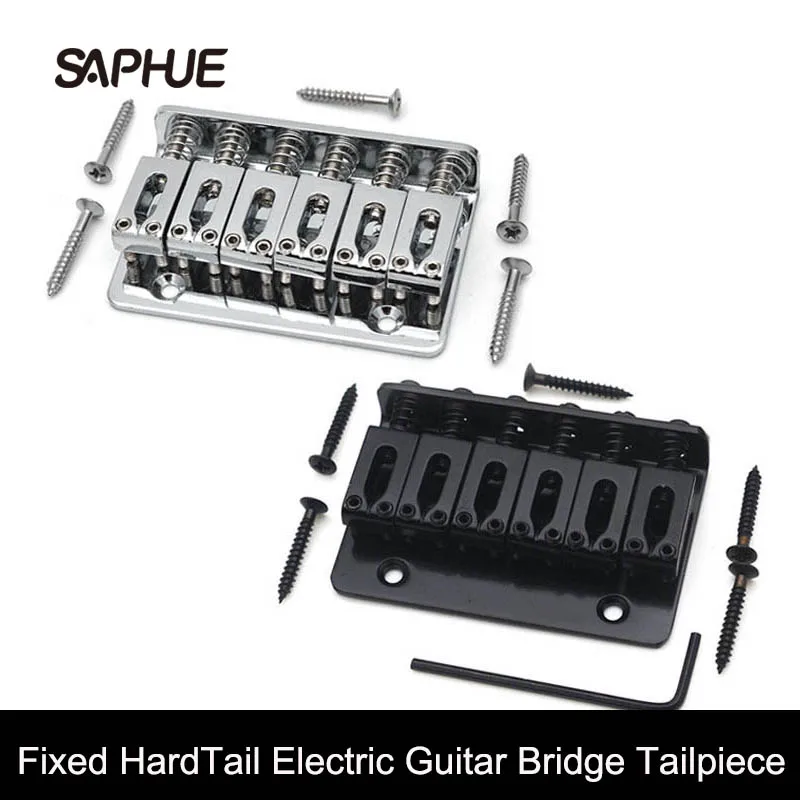 

2 Color 65MM L-65MM Fixed HardTail Electric Children Guitar Bridge Tailpiece
