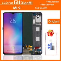 6 39 original super amoled lcd display for xiaomi mi 9 lcd display touch screen digitizer assembly replaceable screen