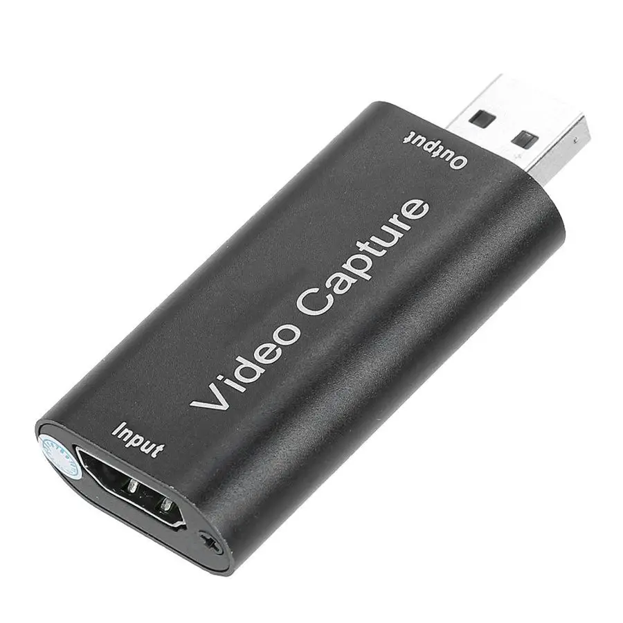 USB 2 0 HDMI HD Карта видеозахвата мини портативный адаптер Черный для ПК компьютер