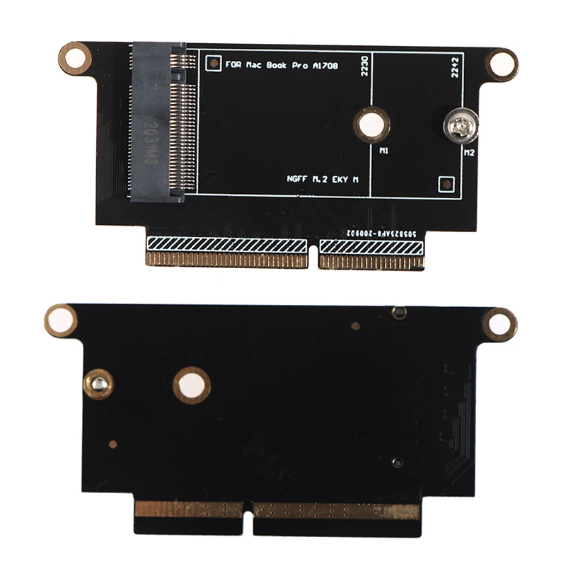 

NVMe M.2 NGFF SSD Adapter Card For Laptop macbook A1708 2016 2017