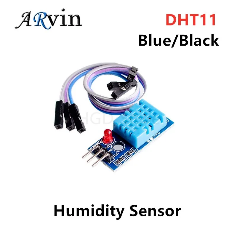 Digital Temperature and Humidity Sensor DHT11 LED Modules Electronic Building Blocks with Dupont Line For Arduino Diy Kit | Обустройство