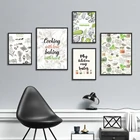 Wall Art овощных растений для специй, холст, рисунки, Постер Декор картинки для Гостиная Кухня Ресторан Декор