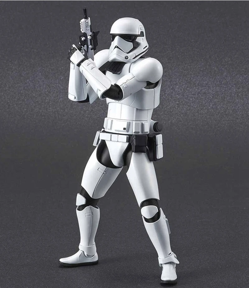 Bandai 58882 1/12 Звездные войны Империя шторм коммандос белый солдат Скайуокер Rise ПВХ