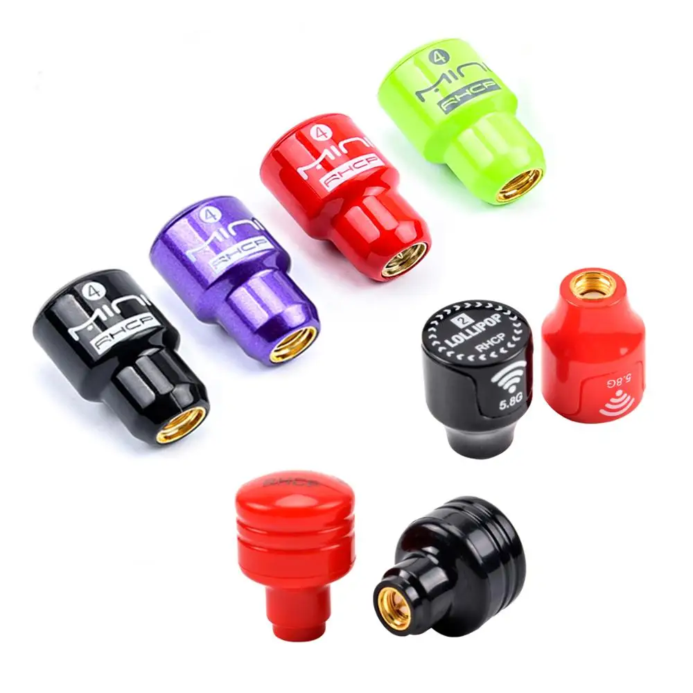 Супер Мини Короткая/Lollipop 5dBi / Lollipop 4 2.8dBi 5 8G QAV RHCP RP SMA Антенна для FPV RC