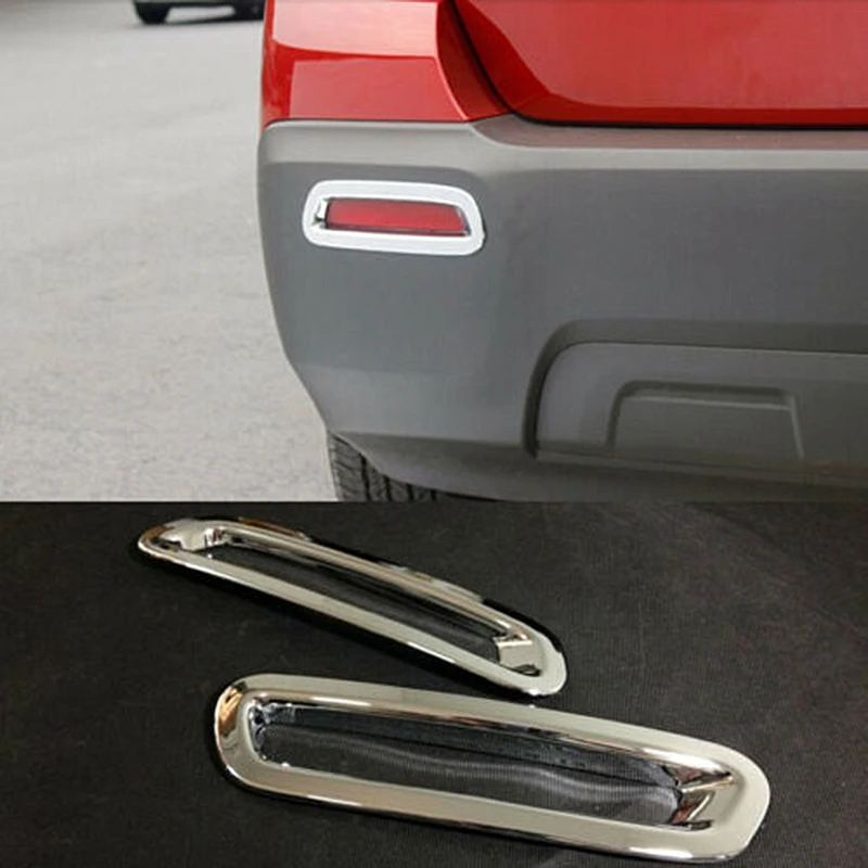 

Car Rear Fog Lamp Frame Rear Fog Lamp Cover Decorative Bright Strip for Chevrolet TRAX 2014-2019