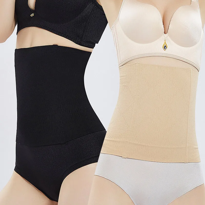 Бесшовный обтягивающий пояс для женщин тренировок неопреновый корсаж контроль