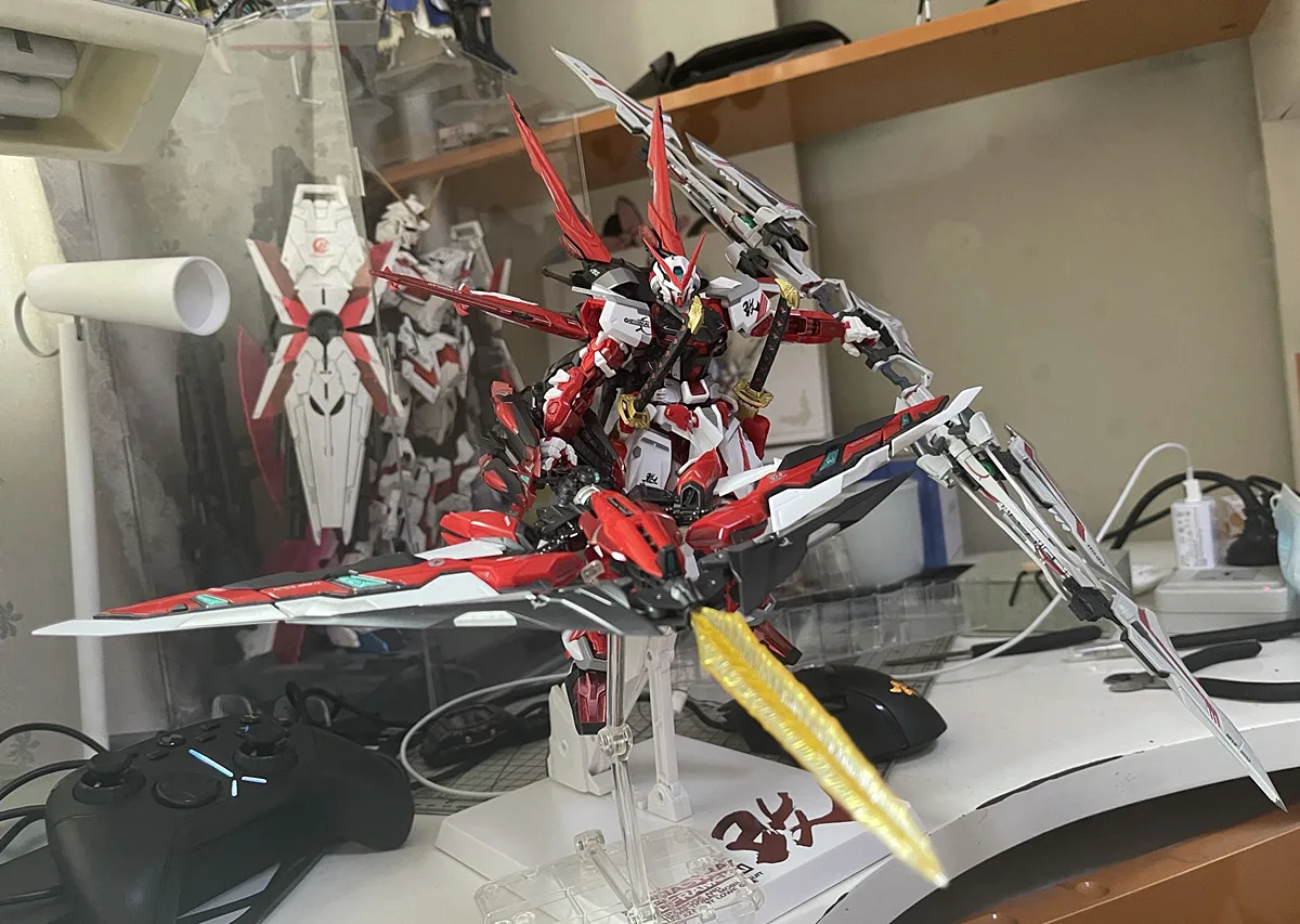 Модель MJH Caletvwlch Swords тяжелого оружия для MB MG 1/100 страстная красная рамка Strike DM046 -