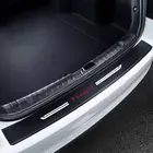 Защитная Наклейка на багажник автомобиля Tesla, модель 3, S, X, из углеродного волокна